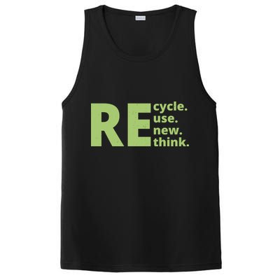 Recycle Reuse Renew Rethink PosiCharge Competitor Tank