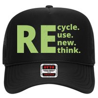 Recycle Reuse Renew Rethink Trucker Hat