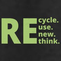 Recycle Reuse Renew Rethink Trucker Hat