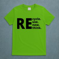 Recycle Reuse Renew Rethink T-Shirt