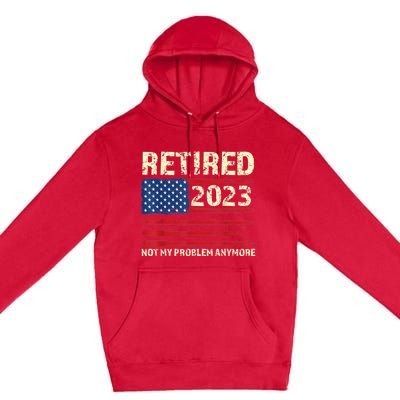 Retired  Retirement Premium Pullover Hoodie