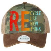 Recycle Reuse Renew Rethink Activism Environmental Crisis Legacy Tie Dye Trucker Hat