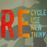 Recycle Reuse Renew Rethink Activism Environmental Crisis Legacy Tie Dye Trucker Hat