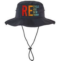 Recycle Reuse Renew Rethink Activism Environmental Crisis Bucket Hat