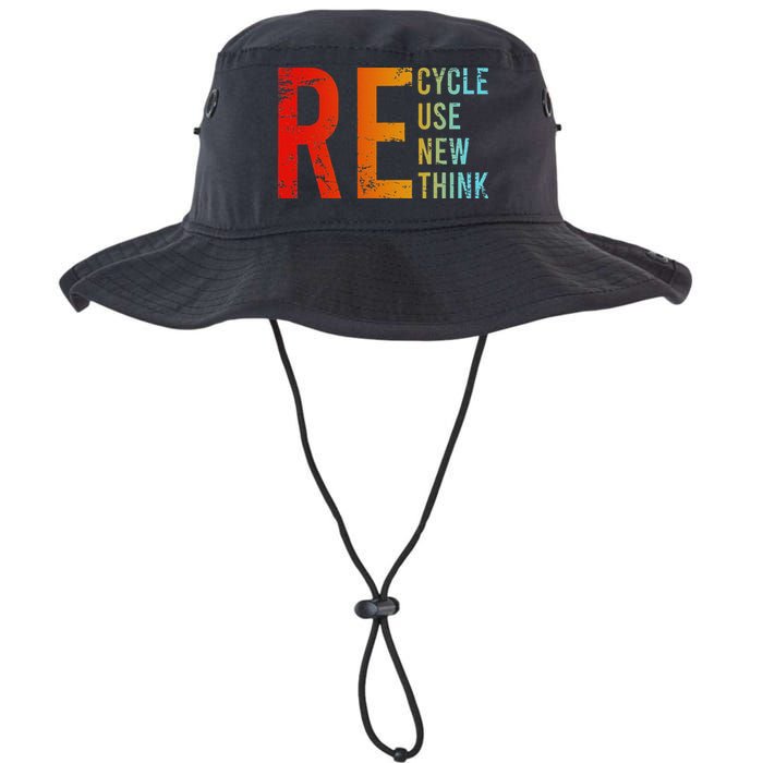 Recycle Reuse Renew Rethink Activism Environmental Crisis Bucket Hat