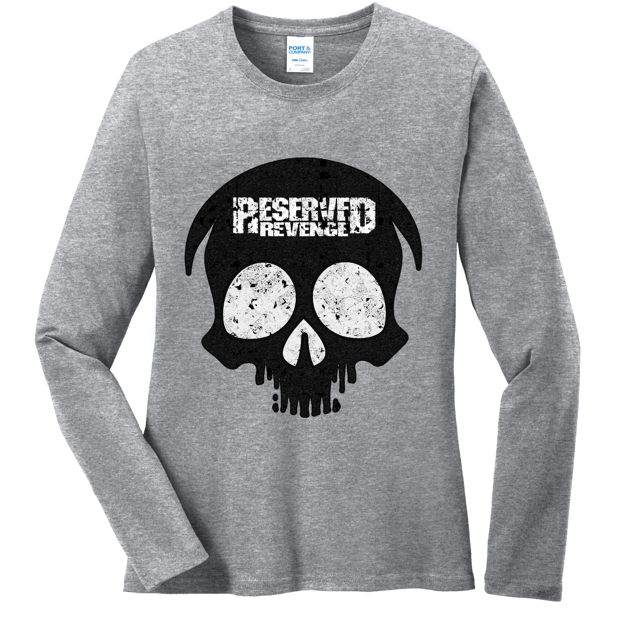 Reserved Revenge Ladies Long Sleeve Shirt
