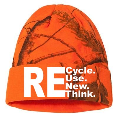 Recycle Reuse Renew Re Rethink Kati Licensed 12" Camo Beanie