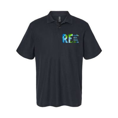 Recycle Reuse Renew Rethink Earth Day Environmental Activism Softstyle Adult Sport Polo