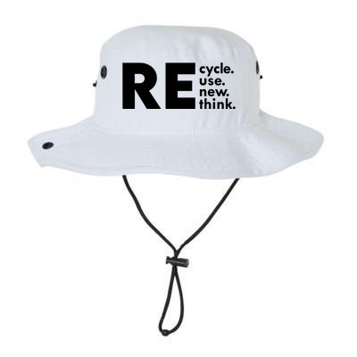 Recycle Reuse Renew Rethink Crisis Environmental Activism Legacy Cool Fit Booney Bucket Hat