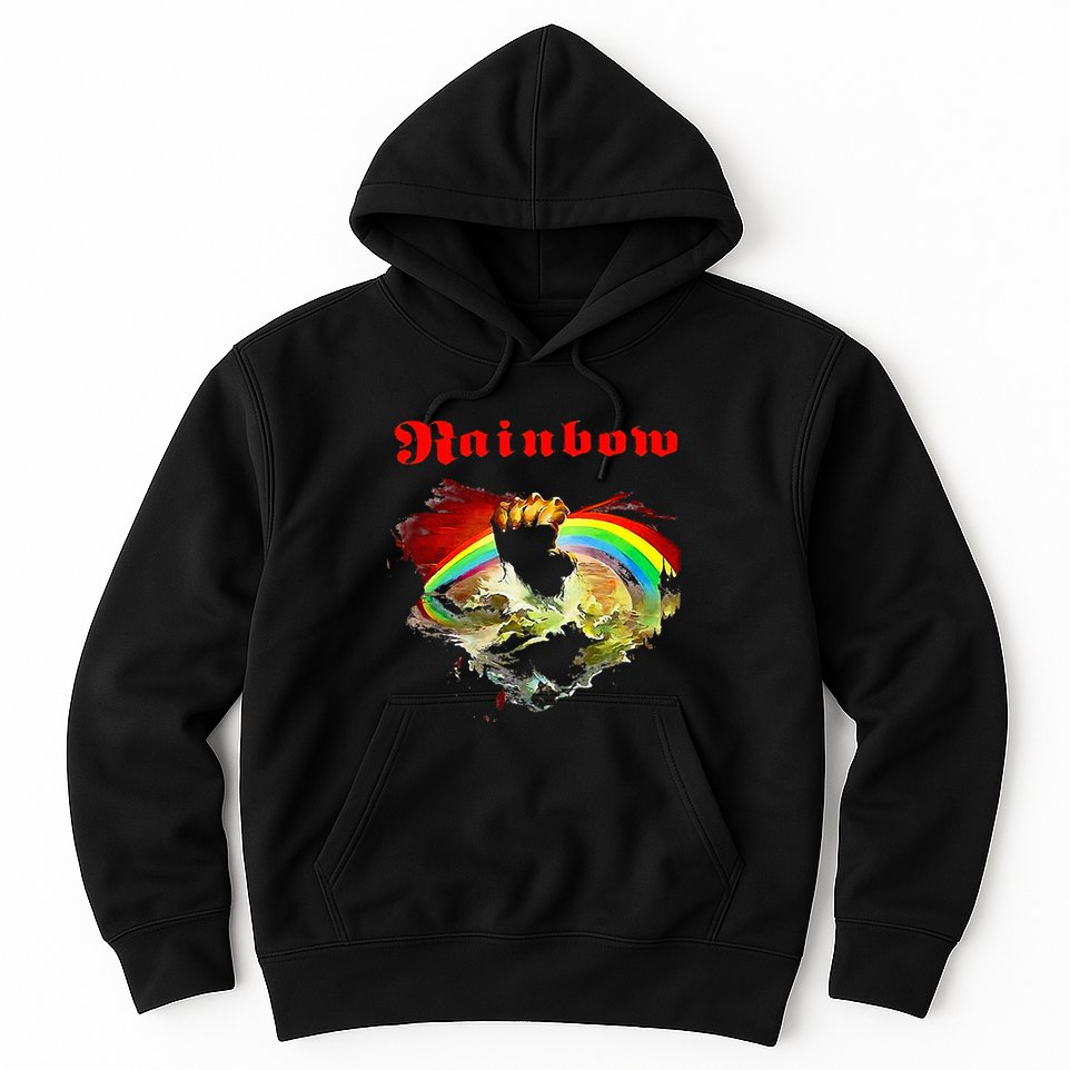 Rainbow Rising Ritchie Blackmore Rock Hoodie