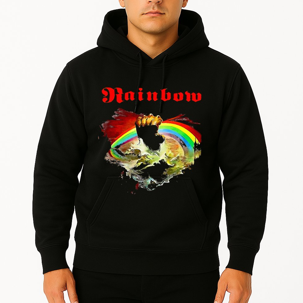 Rainbow Rising Ritchie Blackmore Rock Hoodie