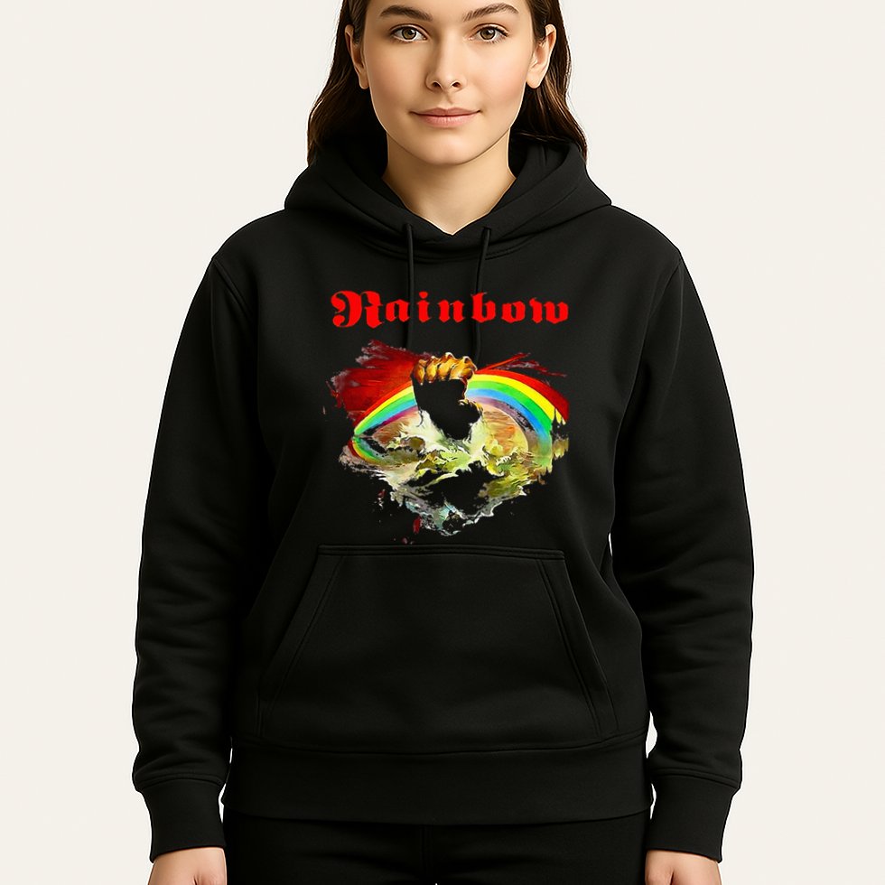 Rainbow Rising Ritchie Blackmore Rock Hoodie
