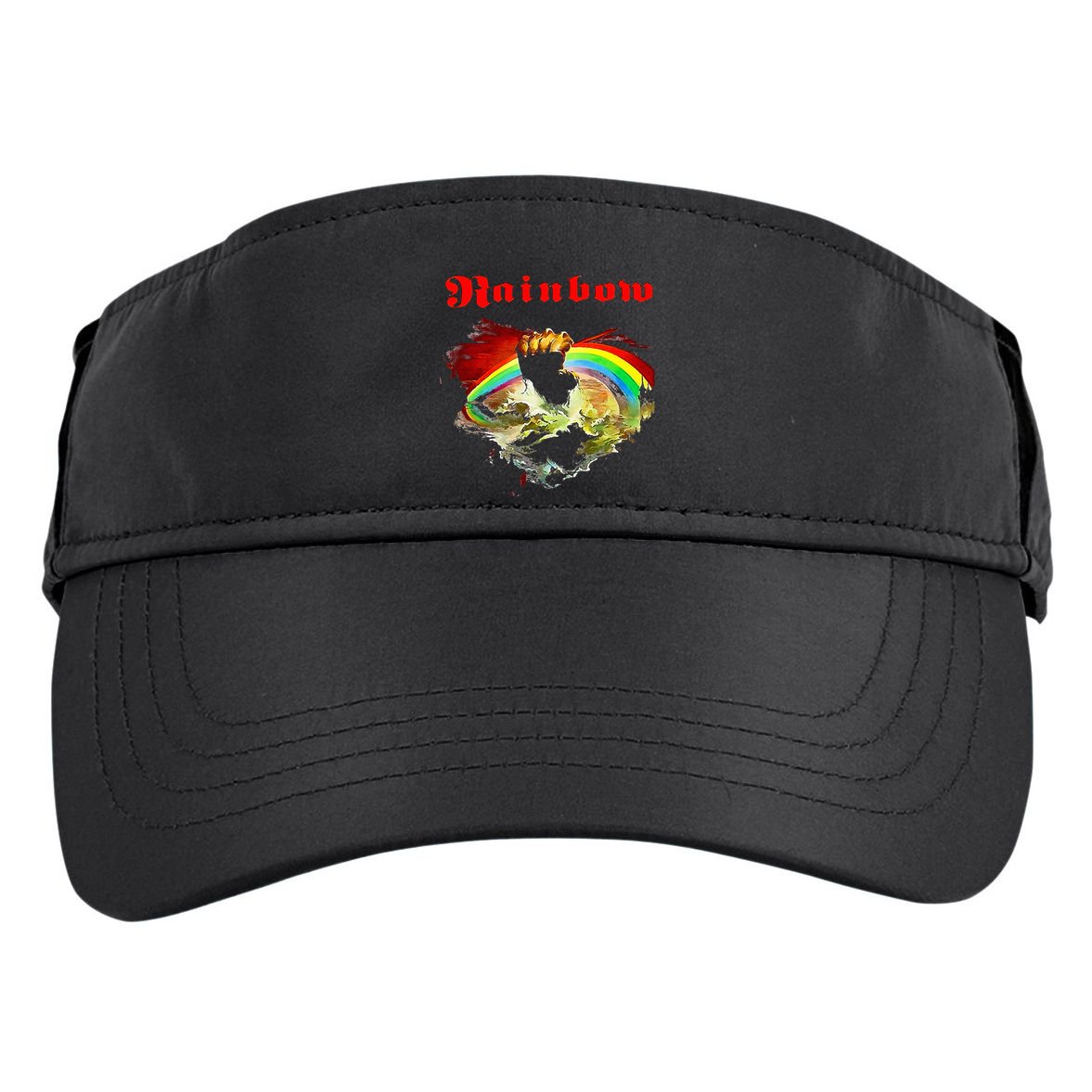 Rainbow Rising Ritchie Blackmore Rock Adult Drive Performance Visor