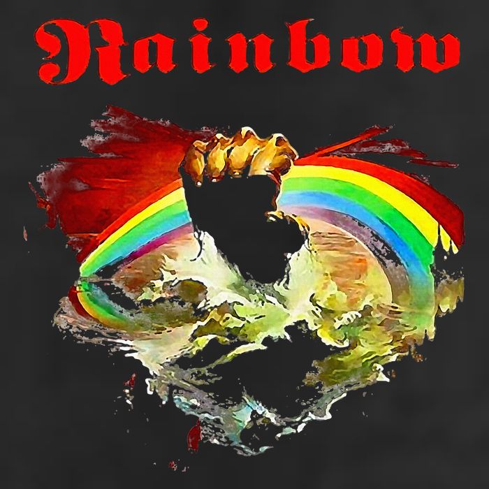 Rainbow Rising Ritchie Blackmore Rock Adult Drive Performance Visor