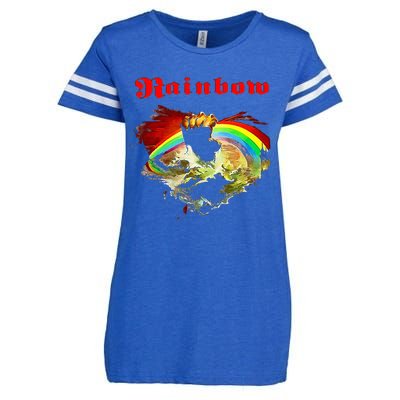 Rainbow Rising Ritchie Blackmore Rock Enza Ladies Jersey Football T-Shirt