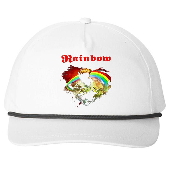 Rainbow Rising Ritchie Blackmore Rock Snapback Five-Panel Rope Hat