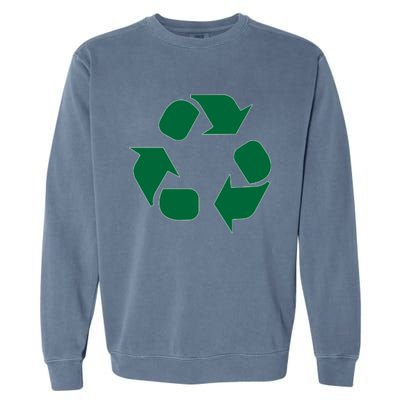 Reduce Reuse Recycle Sign Symbol Funny Gift Garment-Dyed Sweatshirt