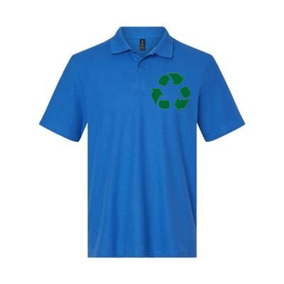 Reduce Reuse Recycle Sign Symbol Funny Gift Softstyle Adult Sport Polo