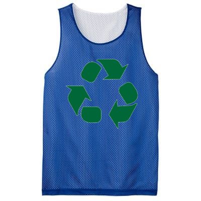 Reduce Reuse Recycle Sign Symbol Funny Gift Mesh Reversible Basketball Jersey Tank