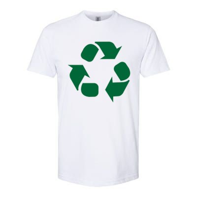 Reduce Reuse Recycle Sign Symbol Funny Gift Softstyle CVC T-Shirt