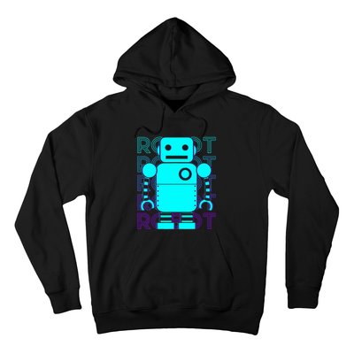 Robot Retro Hoodie