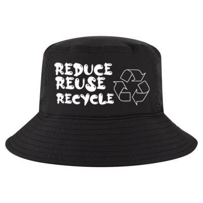 Reduce Reuse Recycle Gift Cool Comfort Performance Bucket Hat