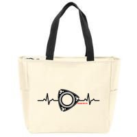 Rx8 Rx7 Rotorheartbeat Zip Tote Bag