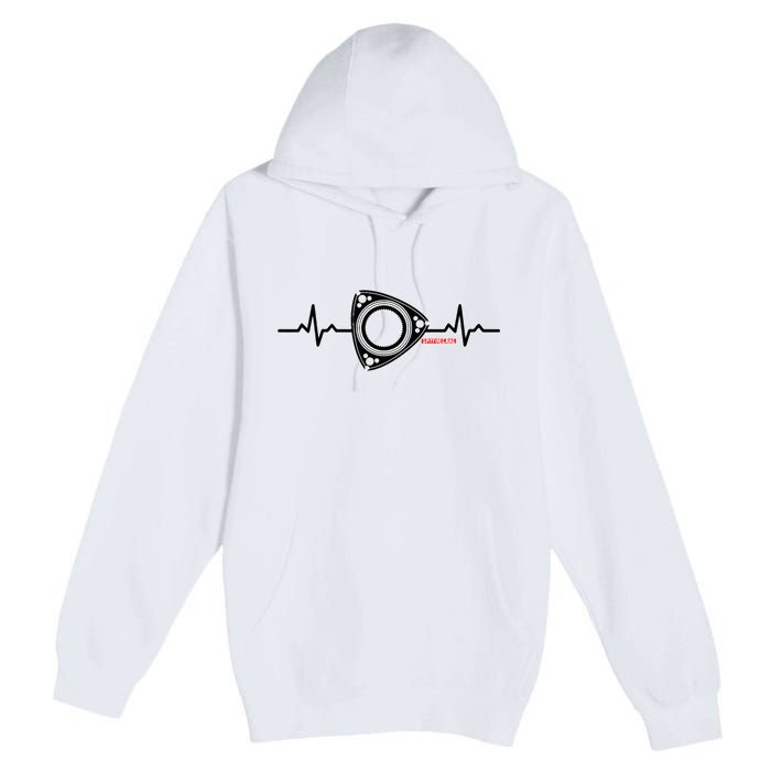 Rx8 Rx7 Rotorheartbeat Premium Pullover Hoodie