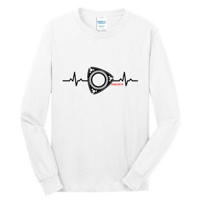 Rx8 Rx7 Rotorheartbeat Tall Long Sleeve T-Shirt