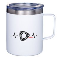 Rx8 Rx7 Rotorheartbeat 12oz Stainless Steel Coffee Mug