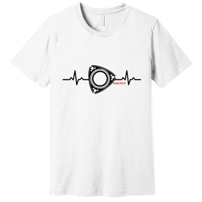 Rx8 Rx7 Rotorheartbeat Premium T-Shirt