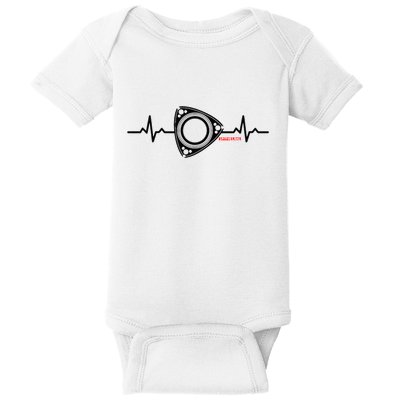 Rx8 Rx7 Rotorheartbeat Baby Bodysuit