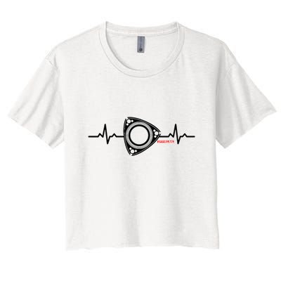 Rx8 Rx7 Rotorheartbeat Crop Top