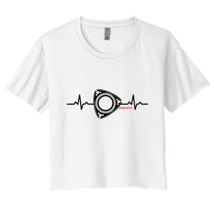 Rx8 Rx7 Rotorheartbeat Crop Top