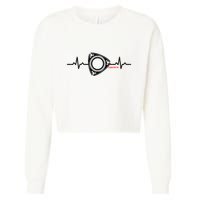 Rx8 Rx7 Rotorheartbeat Cropped Pullover Crew