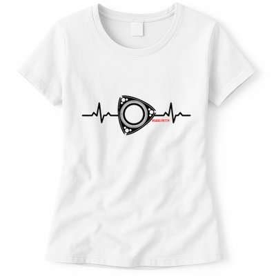 Rx8 Rx7 Rotorheartbeat Womens T-Shirt