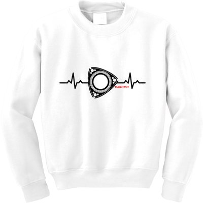 Rx8 Rx7 Rotorheartbeat Kids Sweatshirt