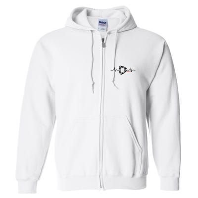 Rx8 Rx7 Rotorheartbeat Full Zip Hoodie