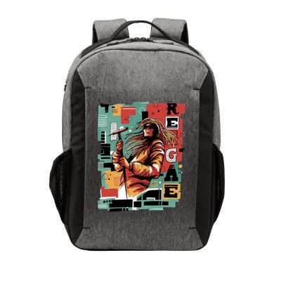 Retro Reggae Vector Backpack