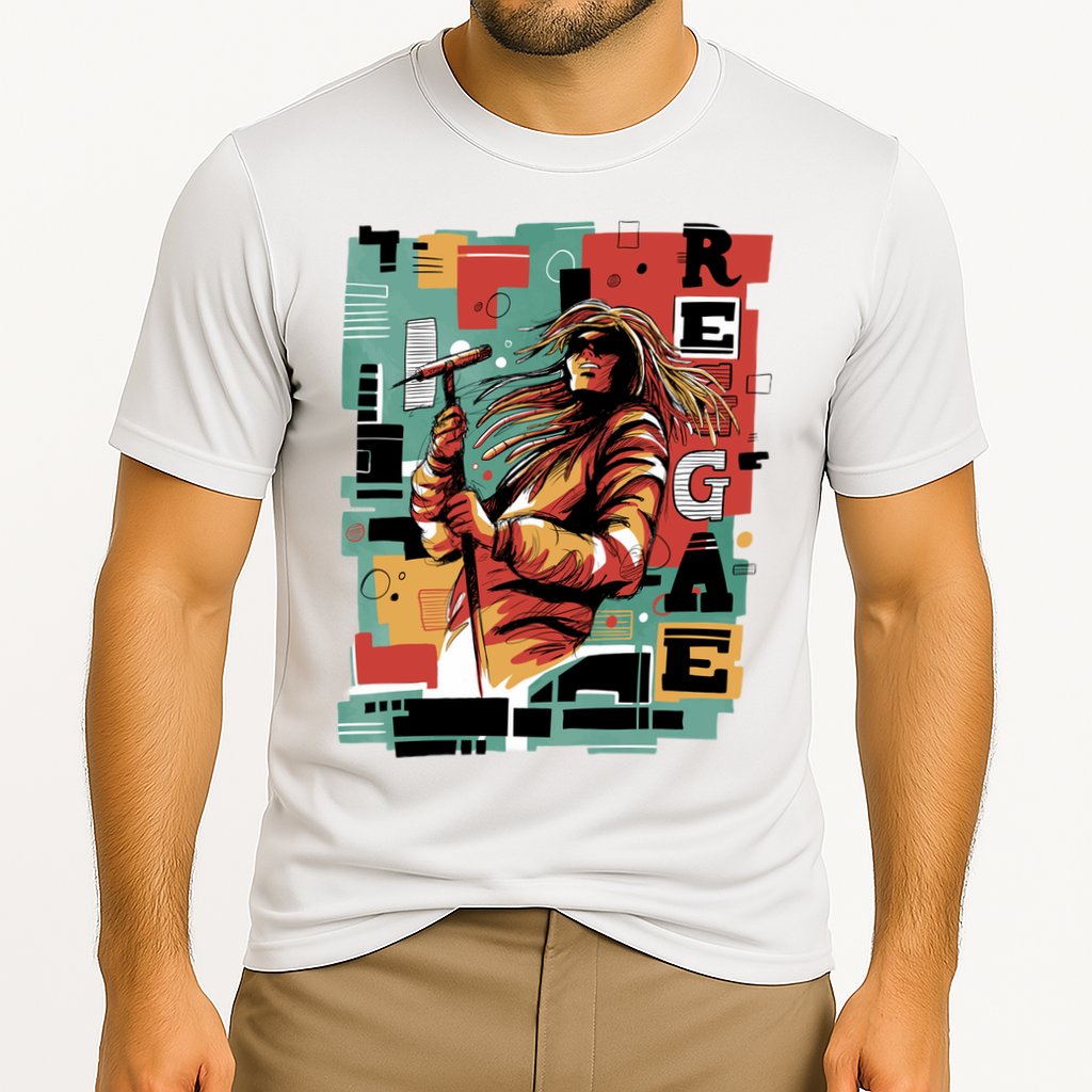 Retro Reggae Performance Shirt