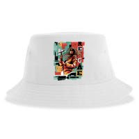 Retro Reggae Sustainable Bucket Hat