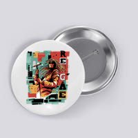 Retro Reggae Button