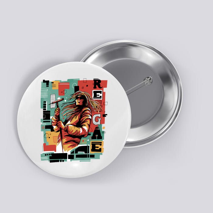 Retro Reggae Button