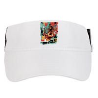 Retro Reggae Adult Drive Performance Visor