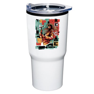 Retro Reggae Tumbler