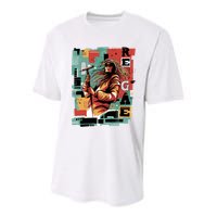 Retro Reggae Youth Performance Sprint T-Shirt