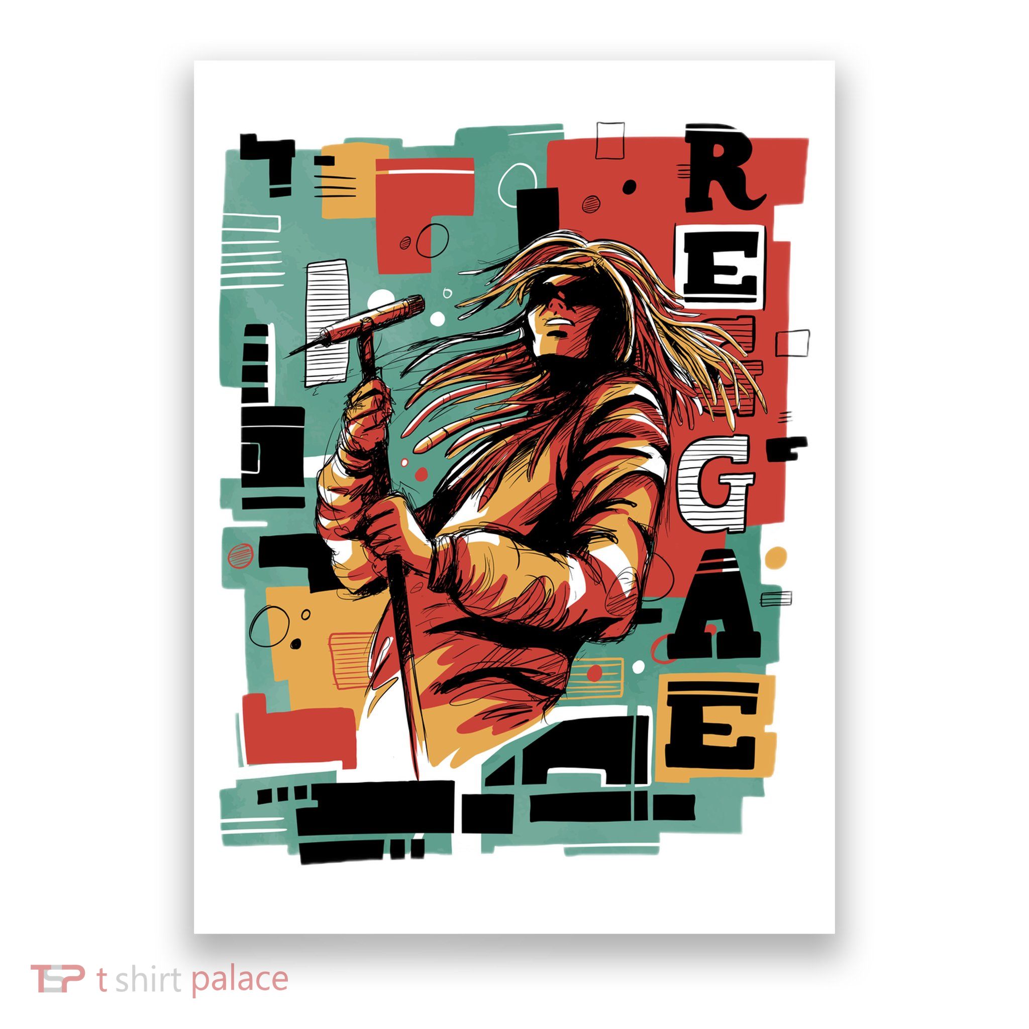 Retro Reggae Poster