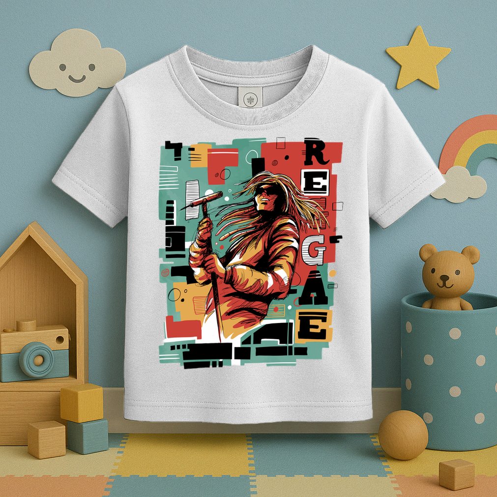 Retro Reggae Toddler T-Shirt
