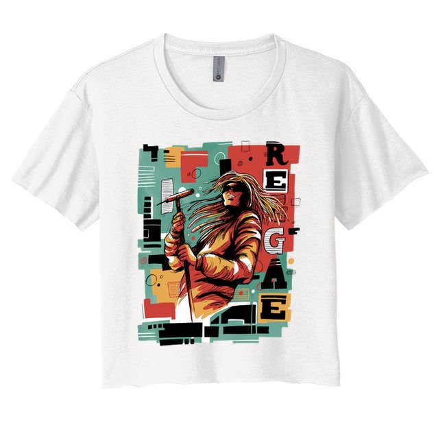 Retro Reggae Crop Top