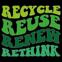 Recycle Reuse Renew Rethink 16oz Travel Tumbler